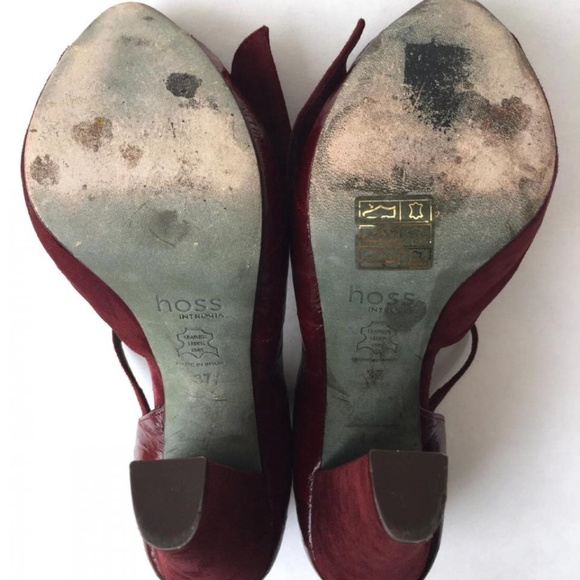 ❌❌SOLD❌ ANTHROPOLOGIE Hoss Retro Vtg Look Heels 37 - Picture 8 of 8